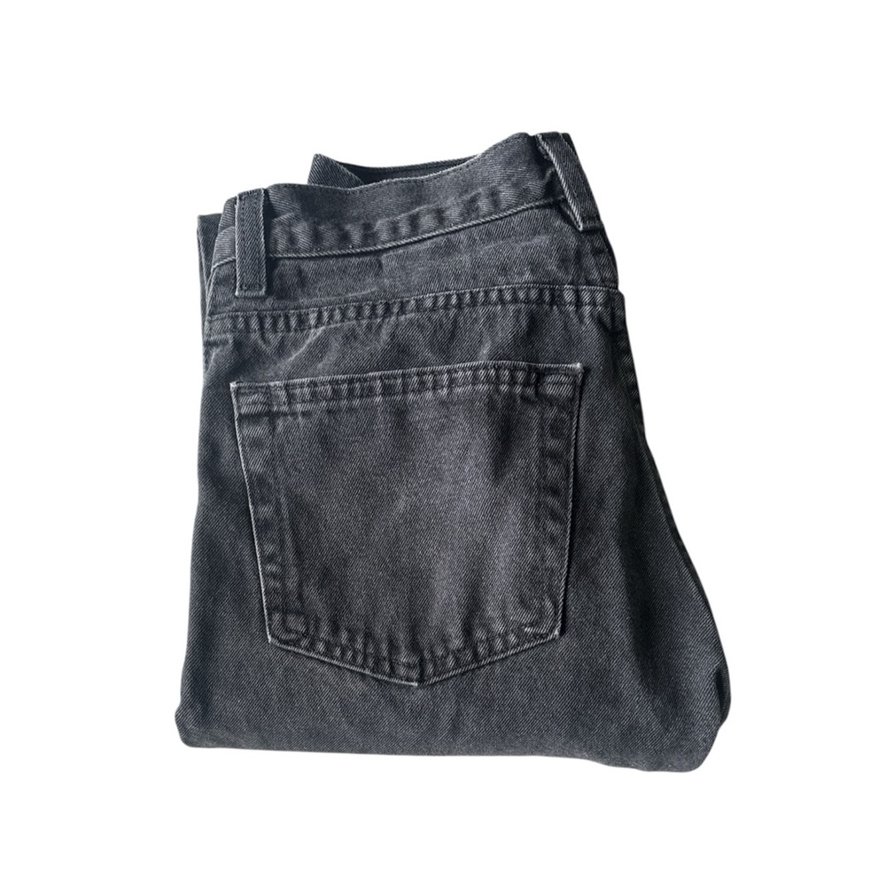 DAKOTA Charcoal Black Straight Leg Denim Jeans